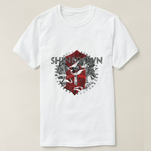 Shinedown Madness Uhrwerk T-Shirt (Design vorne)