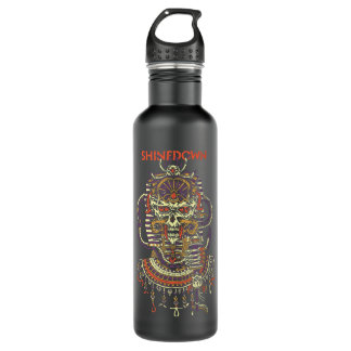 Shinedown Planet Null Skull Edelstahlflasche