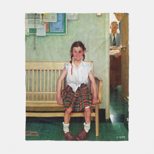 Shiner oder außerhalb des Hauptbüros Fleecedecke (Vorderseite)