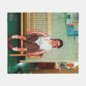 Shiner oder außerhalb des Hauptbüros Fleecedecke (Vorderseite (Horizontal))