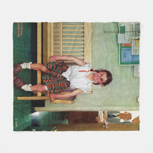 Shiner oder außerhalb des Hauptbüros Fleecedecke (Vorderseite (Horizontal))