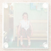 Shiner oder außerhalb des Hauptbüros Glasuntersetzer (Rückseite)