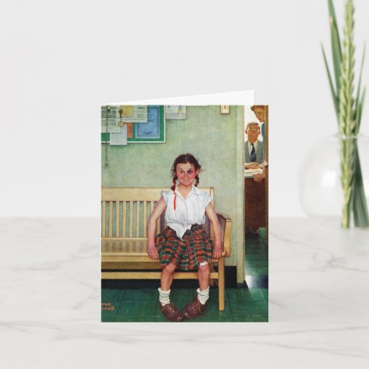 Shiner oder außerhalb des Hauptbüros Karte (Vorderseite)