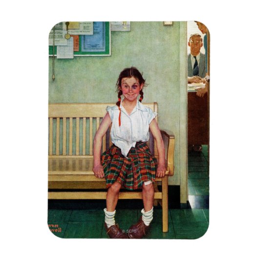 Shiner oder außerhalb des Hauptbüros Magnet (Vertikal)