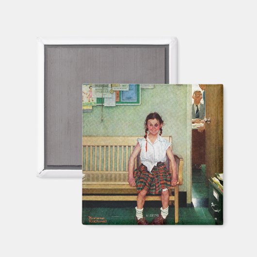 Shiner oder außerhalb des Hauptbüros Magnet (Vorderseite/Rückseite)