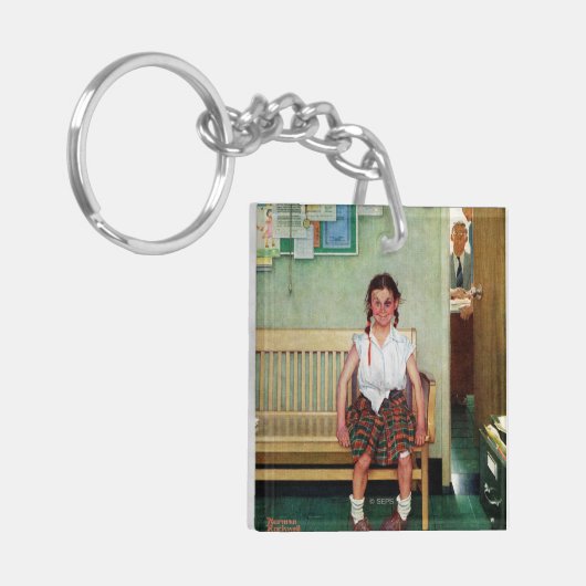 Shiner oder außerhalb des Hauptbüros Schlüsselanhänger (Vorderseite links)