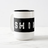 Shiney! Zweifarbige Tasse (Vorderseite Links)