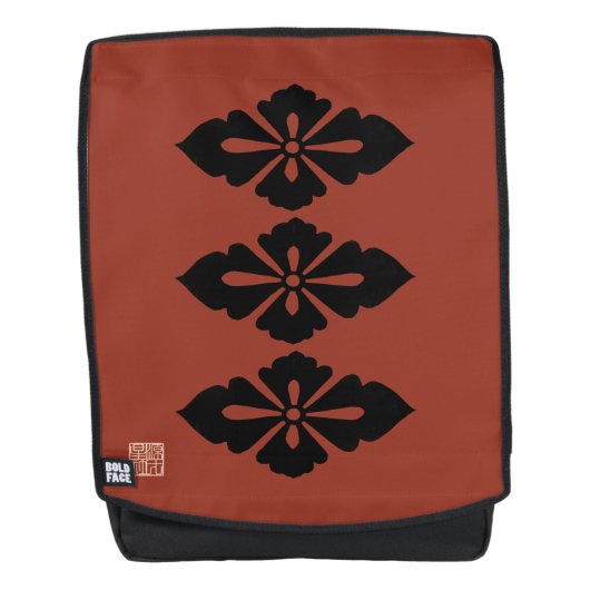 Shingen Takeda-Flagge Rucksack (Vorderseite)