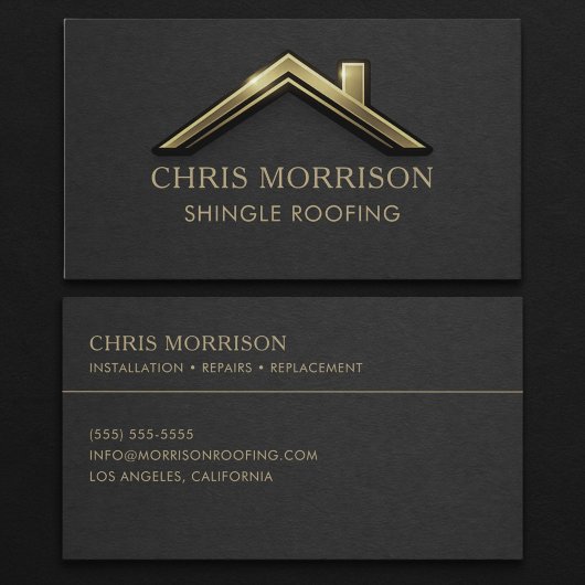 Shingle Roofing Visitenkarte