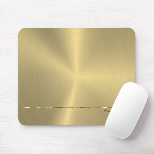 Shinicale metallische Imitate mit goldenem Hinterg Mousepad (Mit Mouse)