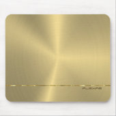 Shinicale metallische Imitate mit goldenem Hinterg Mousepad (Vorne)
