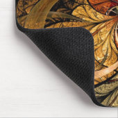 Shining Blätter Fraktal Art Mousepad (Ecke)