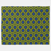 Shining Blue Fleecedecke (Vorderseite (Horizontal))