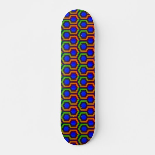 Shining Blue Skateboard (Vorne)