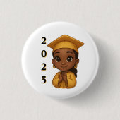 Shining Bright 2025 Graduate Button (Vorderseite)