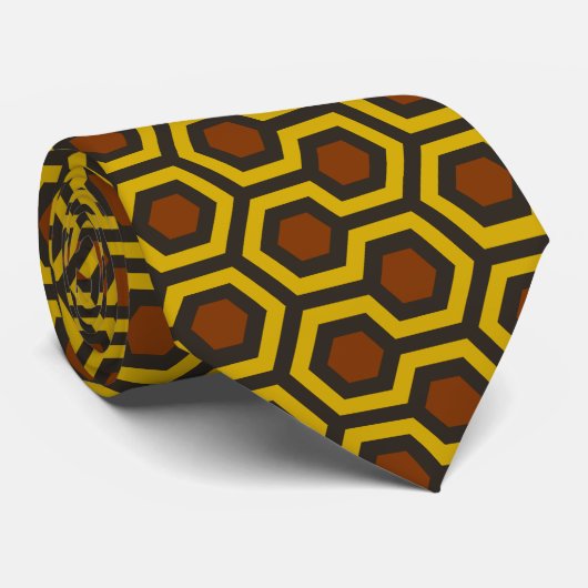 Shining Brown Krawatte (Gerollt)