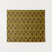 Shining Brown Wandteppich (Vorderseite (Horizontal))