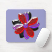 Shining Daisy Blume Mousepad (Mit Mouse)