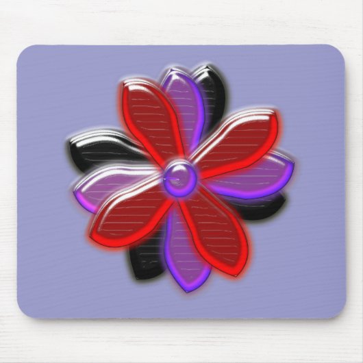 Shining Daisy Blume Mousepad (Vorne)