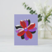 Shining Daisy Blume Postcard Postkarte (Stehend Vorderseite)
