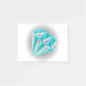 Shining Diamond Post-it Klebezettel (Vorderseite)