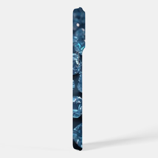 Shining Diamonds iPhone 15 pro max Gehäuse Hülle (Rechte Seite)