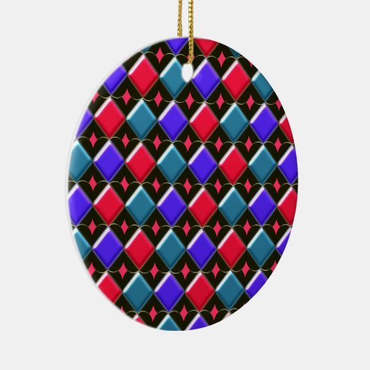 Shining Diamonds Pendant Keramikornament (Rechts)