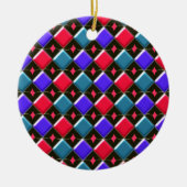 Shining Diamonds Pendant Keramikornament (Vorne)