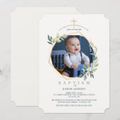 Shining Glory Foto Religiöse Einladung (Vorne/Hinten)