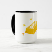 Shining Gold Bar Tasse (Vorderseite Links)