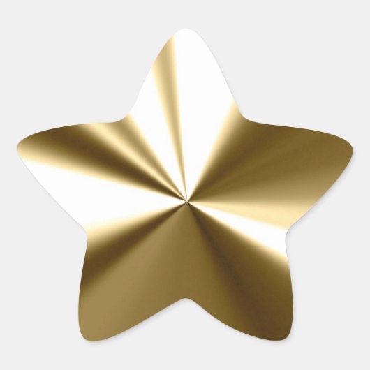 Shining Gold Star Stickers (Vorderseite)