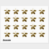 Shining Gold Star Stickers (Blatt)