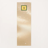 Shining Golden Sand Yogamatte (Vorderseite)
