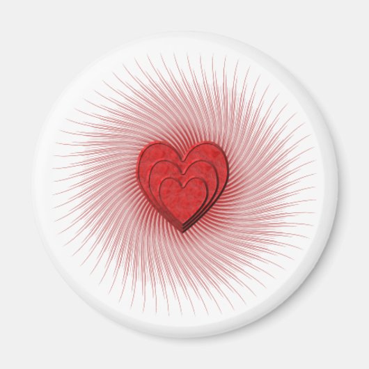 Shining Heart Magnet (Vorne)