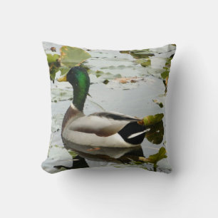Shining Mallard Duck Pillow Kissen