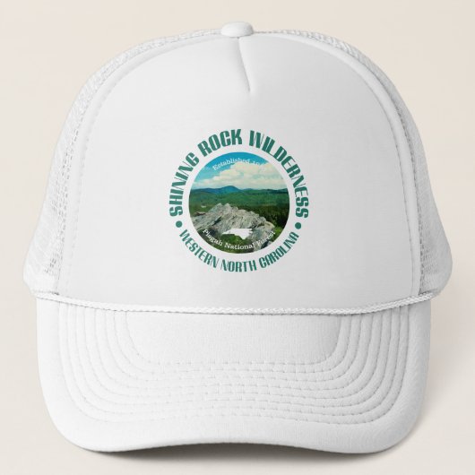 Shining Rock Wilderness Truckerkappe (Vorderseite)