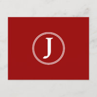 Shining Star Bar Mitzvah Monogram RSVP Card