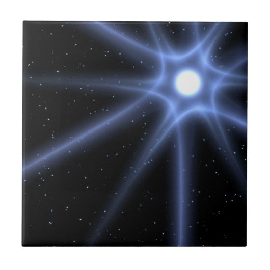 Shining Star Fliese (Vorderseite)