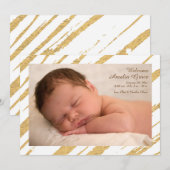 Shining Star Foto Einladung (Vorne/Hinten)