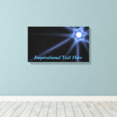 Shining Star Leinwanddruck (Insitu (Holzboden))