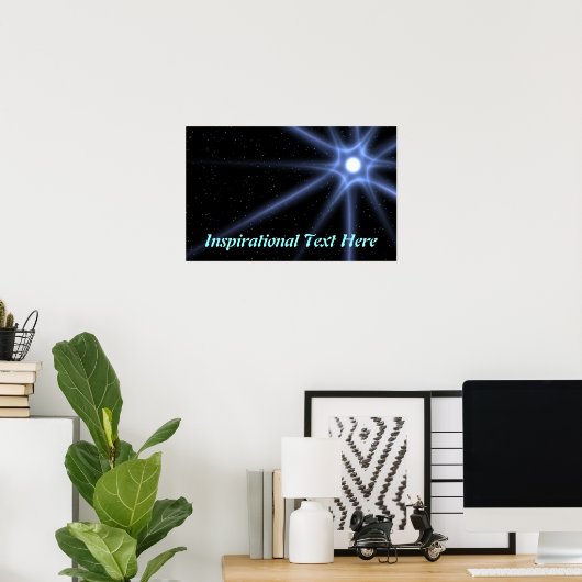 Shining Star Poster (Heimbüro)
