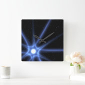 Shining Star Quadratische Wanduhr (Zuhause)