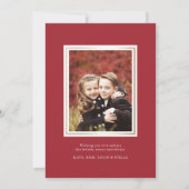 Shining Star | WELTFRIEDEN FOTO Feiertagskarte (Rückseite)