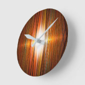 Shining starburst grid runde wanduhr (Winkel)