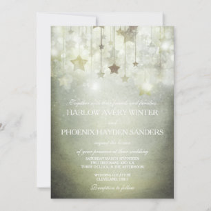 Shining Stars Wedding Invite Einladung
