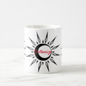 Shining Sun Crescent Moon Thunder_Cove Kaffeetasse (Mittel)