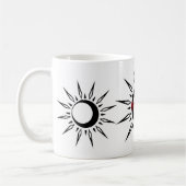 Shining Sun Crescent Moon Thunder_Cove Kaffeetasse (Links)