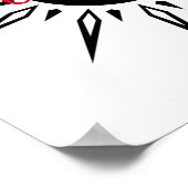 Shining Sun Crescent Moon Thunder_Cove Poster (Ecke)
