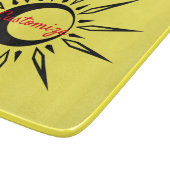 Shining Sun Crescent Moon Thunder_Cove Schneidebrett (Ecke)