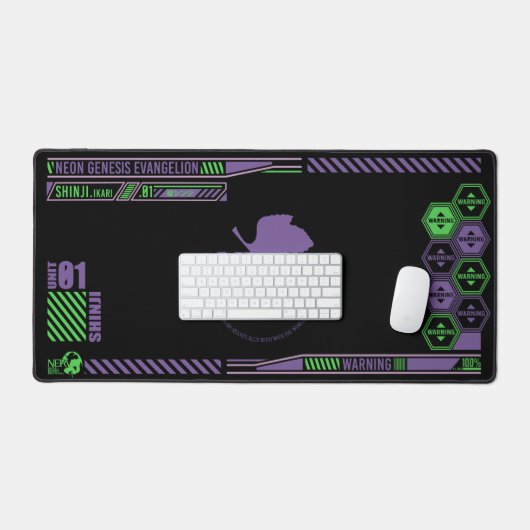 Shinji Ikari Neon Genesis Evangelion Schreibtischunterlage (Tastatur & Maus)